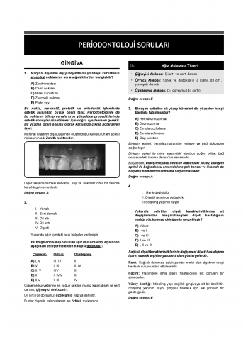 DUS Akademi Soru ( 4.Baskı ) Periodontoloji