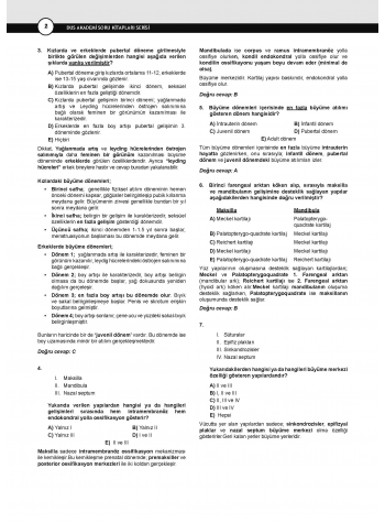 Dusdatamax Ortodonti Soruları ( 5.Baskı )