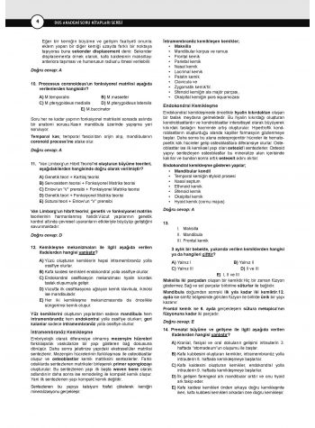 Dusdatamax Ortodonti Soruları ( 5.Baskı )