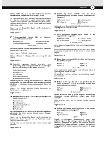 Dusdatamax Pedodonti Soruları ( 5.Baskı )