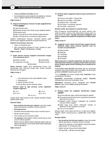 Dusdatamax Periodontoloji Soruları ( 5.Baskı )