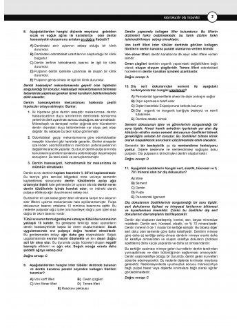 Dusdatamax Restoratif Diş Soruları ( 5.Baskı )