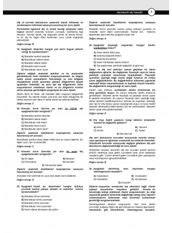 Dusdatamax Restoratif Diş Soruları ( 5.Baskı )