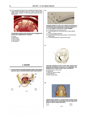 Denttest Deneme Sınavları / 15.Cilt