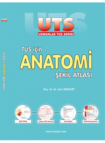 UTS TUS İÇİN ANATOMİ ŞEKİL ATLASI ( 2.BASKI )