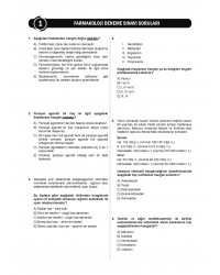 24 Açıklamalı Deneme Serisi 2.Baskı - Farmakoloji