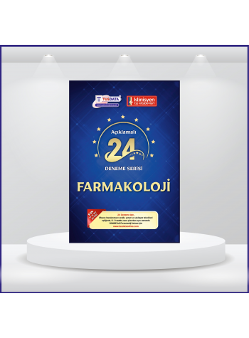 24 Açıklamalı Deneme Serisi 2.Baskı - Farmakoloji