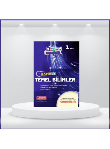 RAPİDUS Kampı Temel Bilimler ( 2.Cilt ) - 3.Baskı