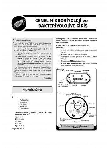 Klinisyen Soruları Mikrobiyoloji ( 15.Baskı )