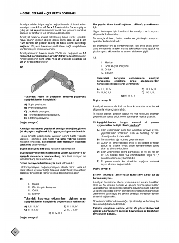 Klinisyen Soruları Genel Cerrahi ( 16.Baskı )