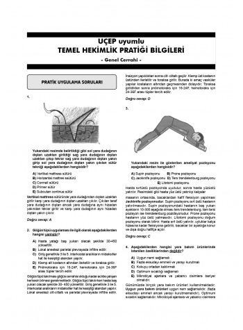 Klinisyen Soruları Genel Cerrahi ( 19.Baskı )