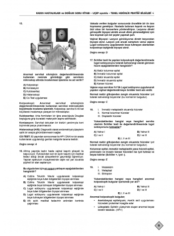 Klinisyen Soruları Kadın Doğum ( 18.Baskı )