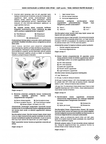 Klinisyen Soruları Kadın Doğum ( 18.Baskı )