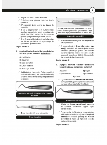 DUS Miadent Soruları ( 8.Baskı ) Ağız Cerrahisi