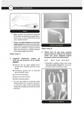 DUS Miadent Soruları ( 8.Baskı ) Ağız Cerrahisi