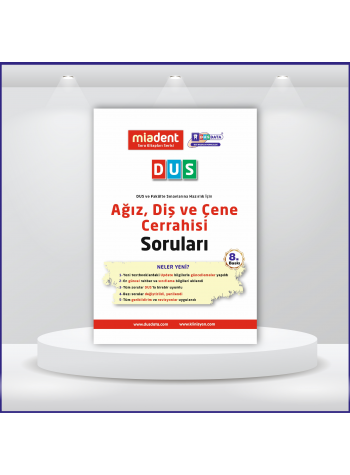 DUS Miadent Soruları ( 8.Baskı ) Ağız Cerrahisi