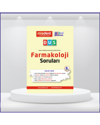 DUS Miadent Soruları ( 8.Baskı ) Farmakoloji