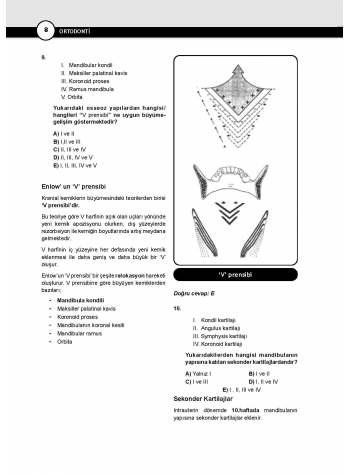 DUS Miadent Soruları ( 8.Baskı ) Ortodonti