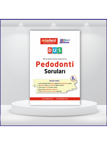 DUS Miadent Soruları ( 8.Baskı ) Pedodonti