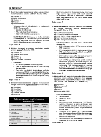 Prospektus TTS ( 10.Baskı ) Biyokimya