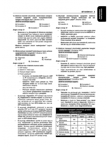 Tüm Tus Soruları ( 34.Baskı ) Biyokimya