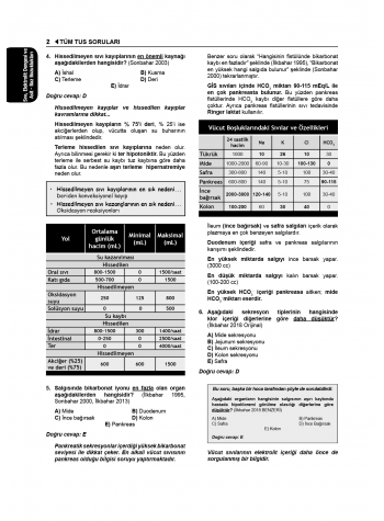 Tüm Tus Soruları ( 34.Baskı ) Genel Cerrahi