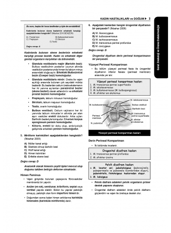 Tüm Tus Soruları ( 34.Baskı ) Kadın Doğum