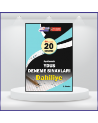 Ydus Açıklamalı Dahiliye 20 Deneme Kitabı / 2.Baskı