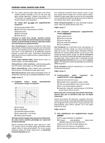 Ydus Soru Kitabı ( 5.Baskı ) Dahiliye / 1.2.Cilt