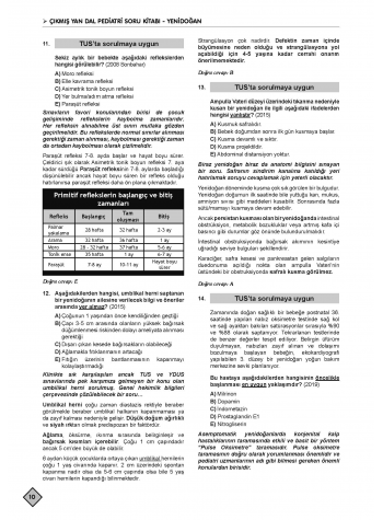 Ydus Çıkmış Soruları ( 8.Baskı ) Pediatri